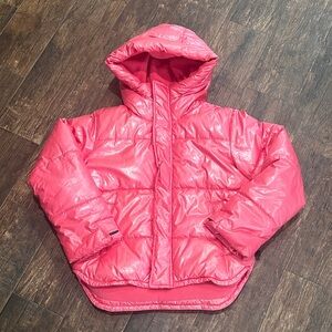 All in Motion Shiny Pink Puffer Jacket
